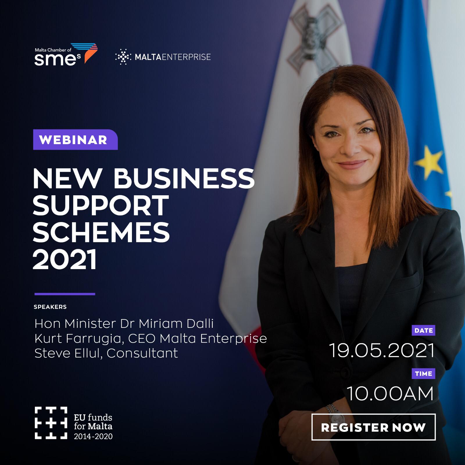 New Business Support Schemes 2021