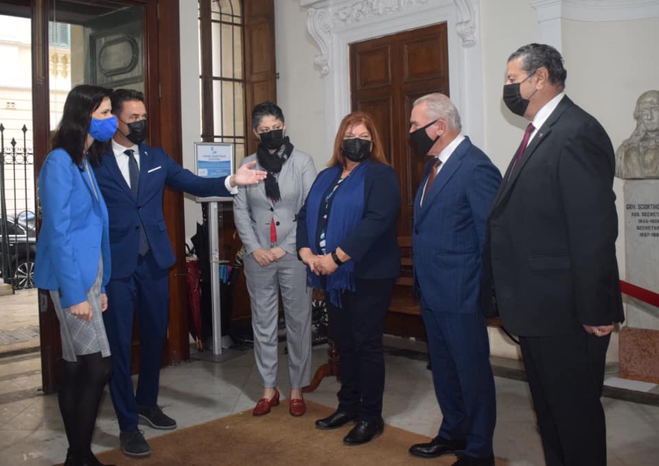 Malta Chamber of SMEs President meets EU Commissioner Mariya Gabriel