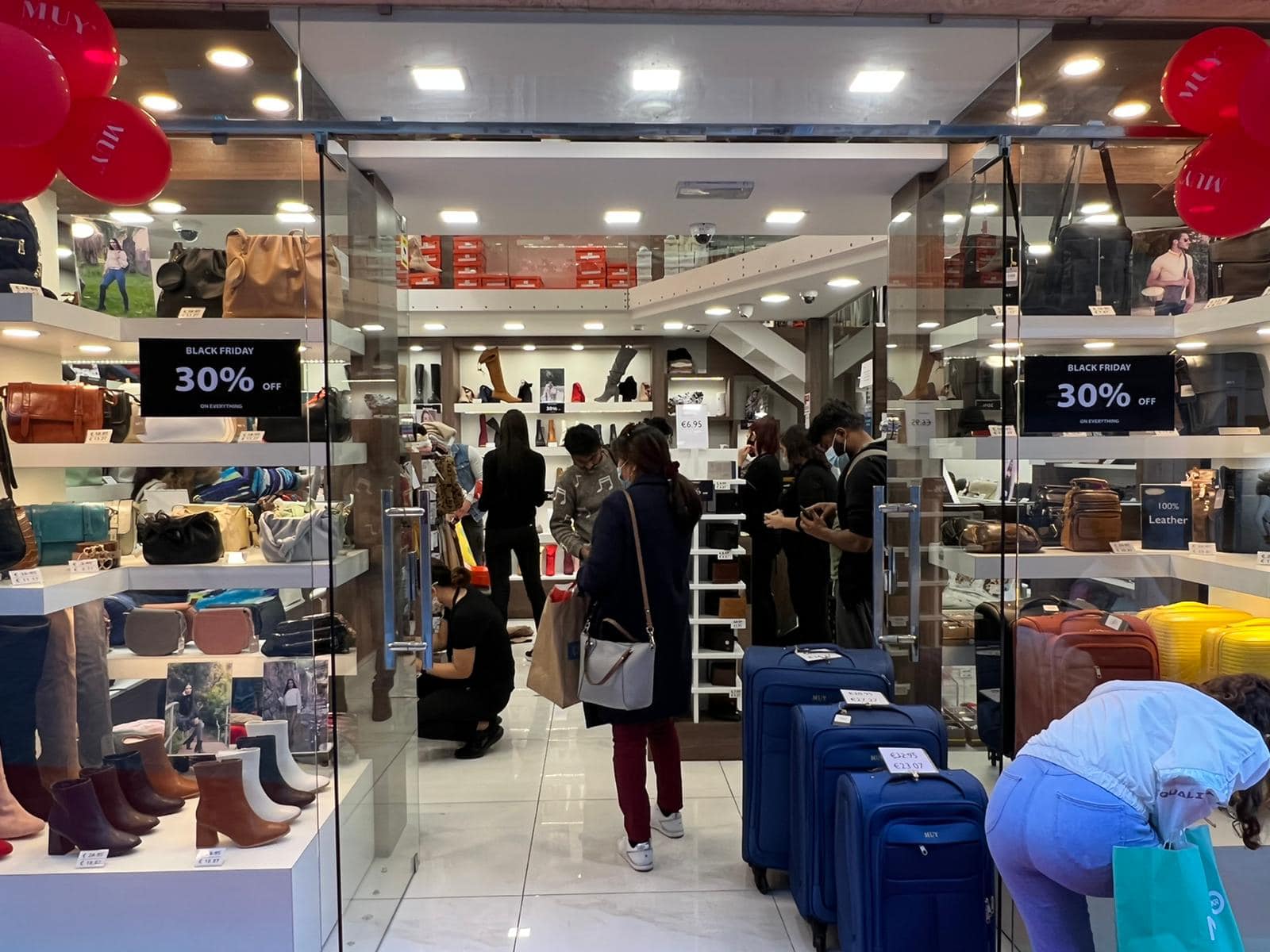 A decent Black Friday. Overall businesses record improvement over last year but sales levels fall shy of 2019.