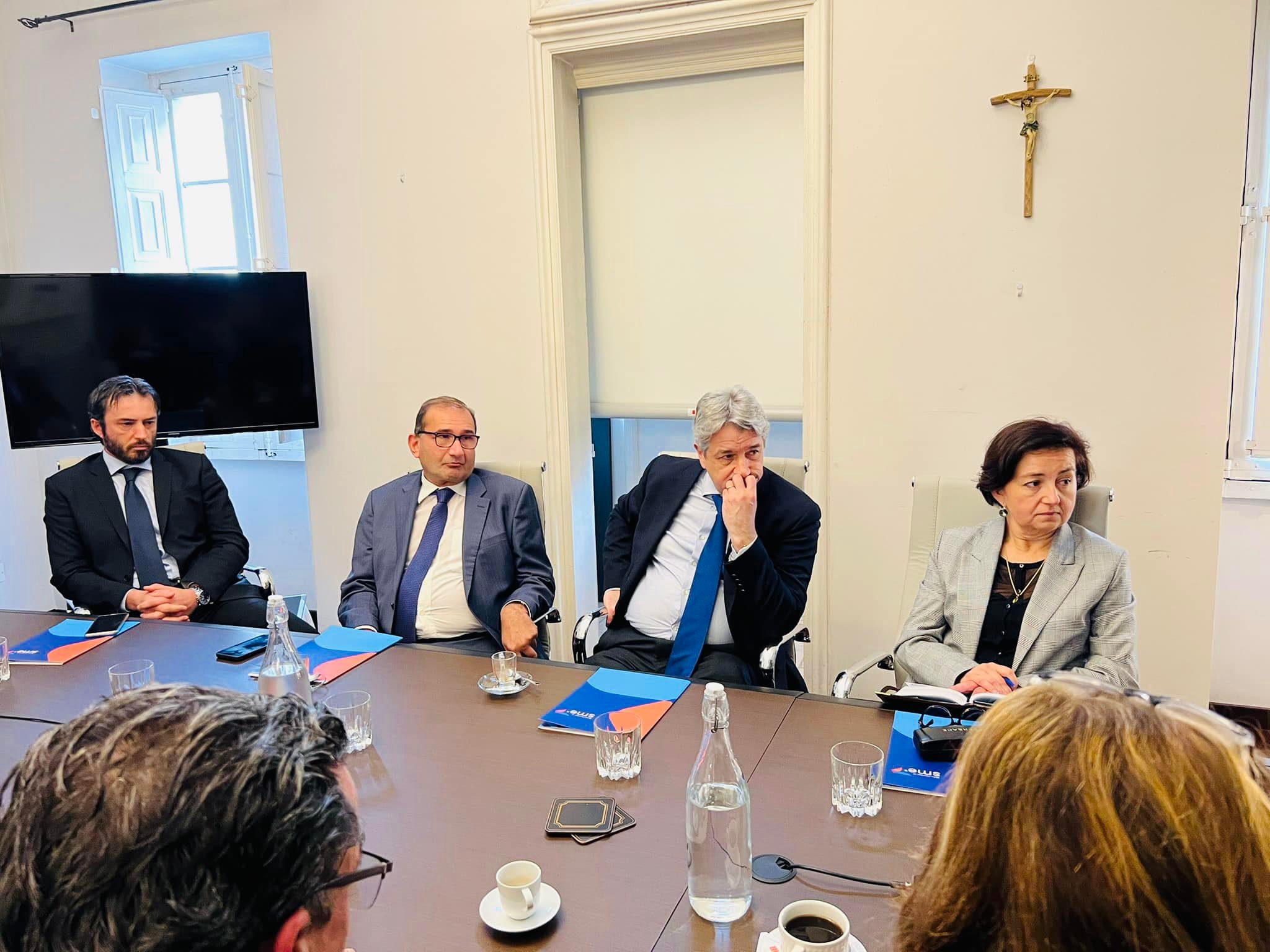 Malta Chamber of SMEs council meets new Commissioner for Revenue