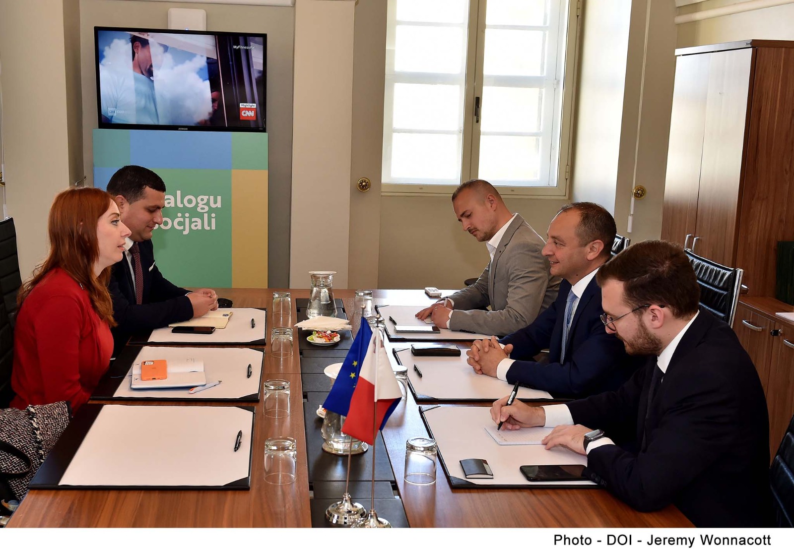 SME Chamber officials meets new Parliamentary Secretary for Social Dialogue