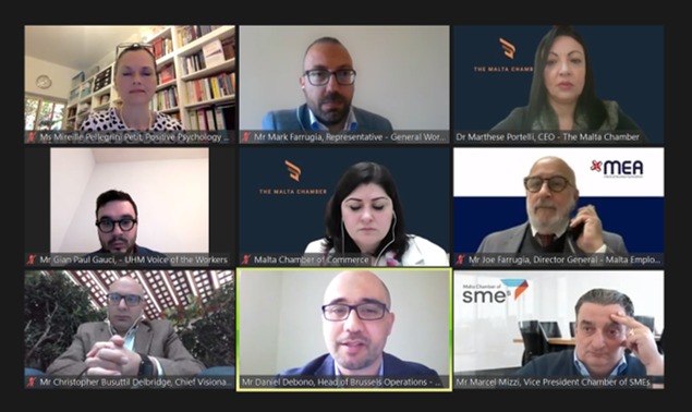 SME Chamber participates in a webinar on the Impact of Digitalisation on Modalities of Connecting & Disconnecting