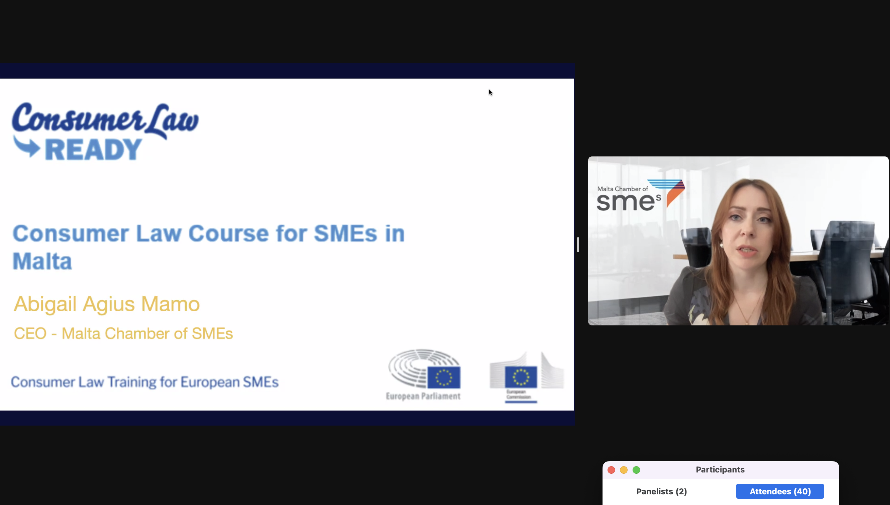 SME Chamber holds another successful accredited training on Consumer Law for SMEs