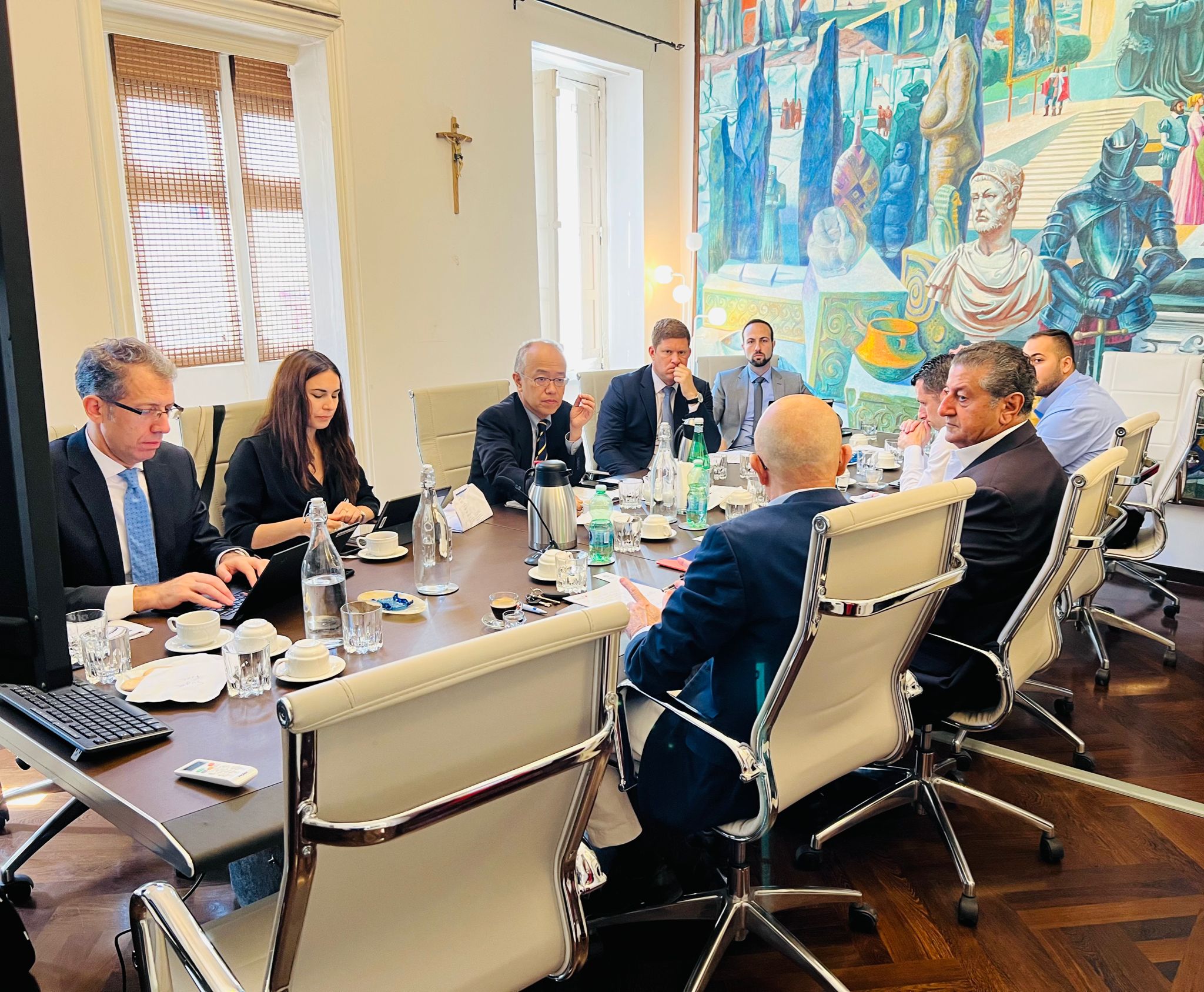 The SME Chamber meets a delegation from the International Monetary Fund (IMF)