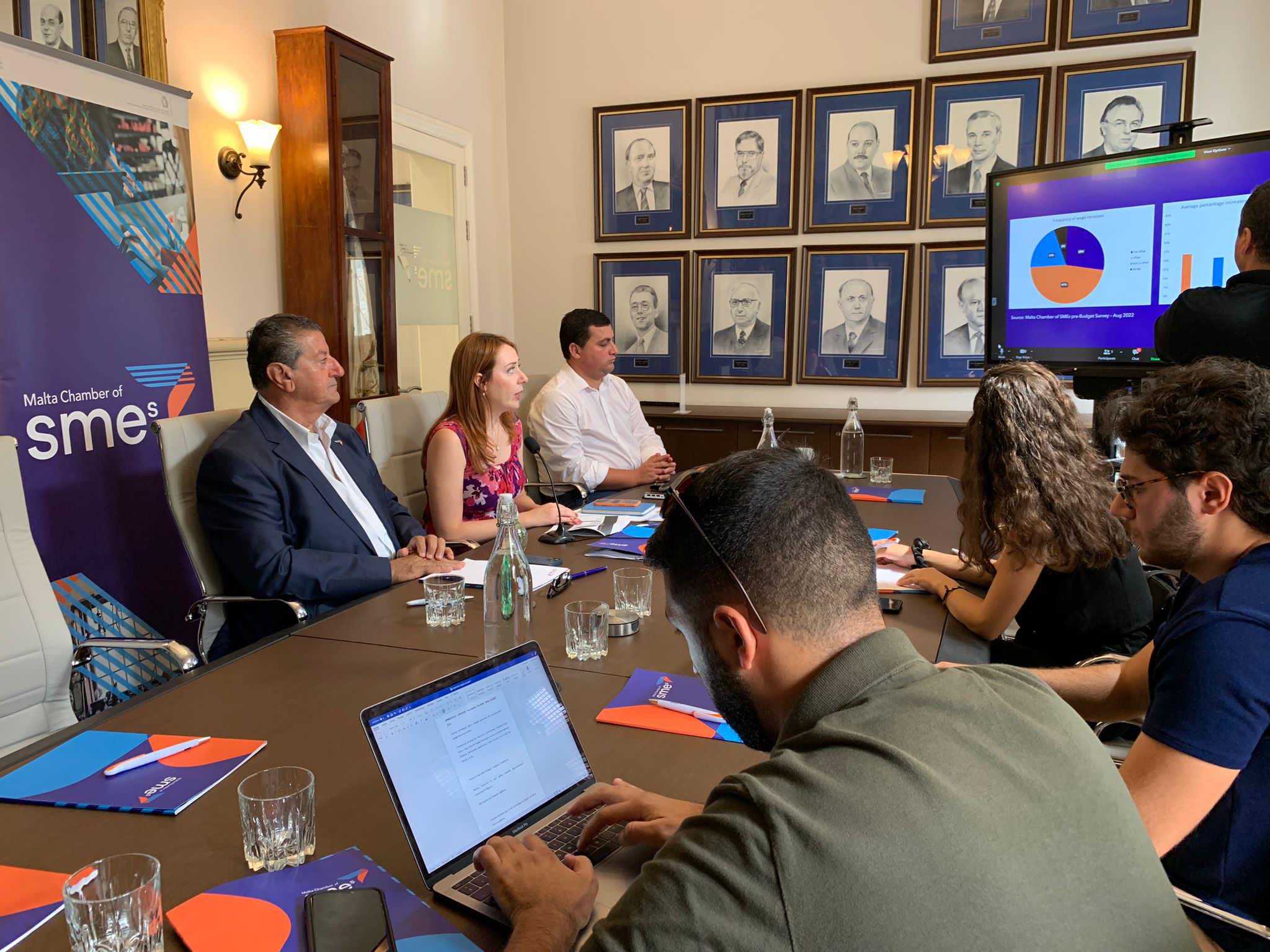 Malta Chamber of SMEs unveiled its 50 proposals for Budget 2023