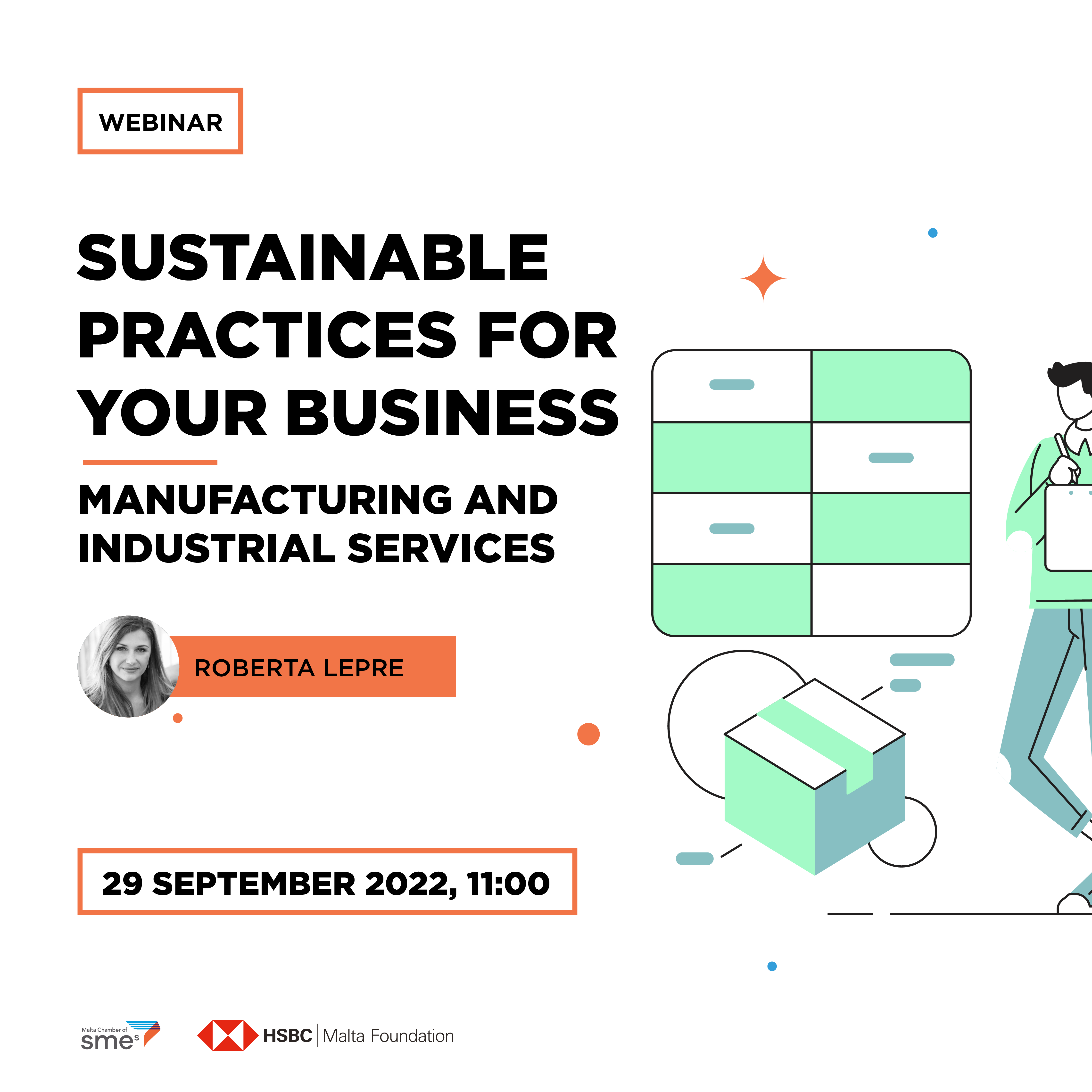 Webinar: Sustainable Practices for Your Business – Manufacturing and Industrial services