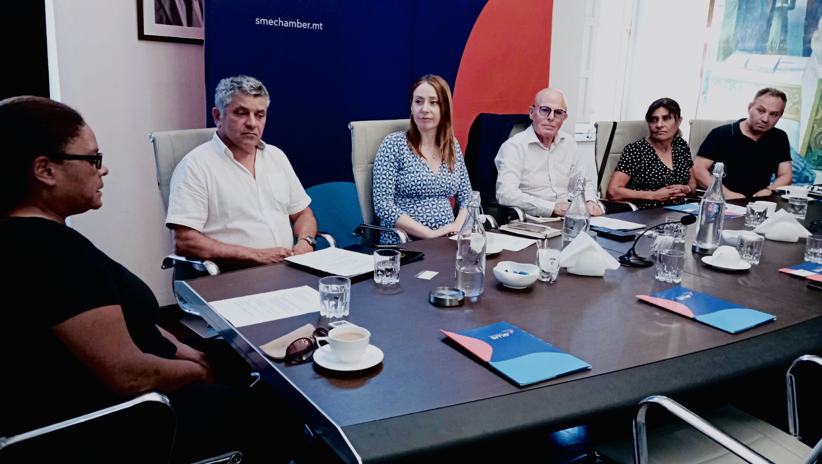 SME Chamber and the Malta Bankers Association discuss banking issues for small businesses
