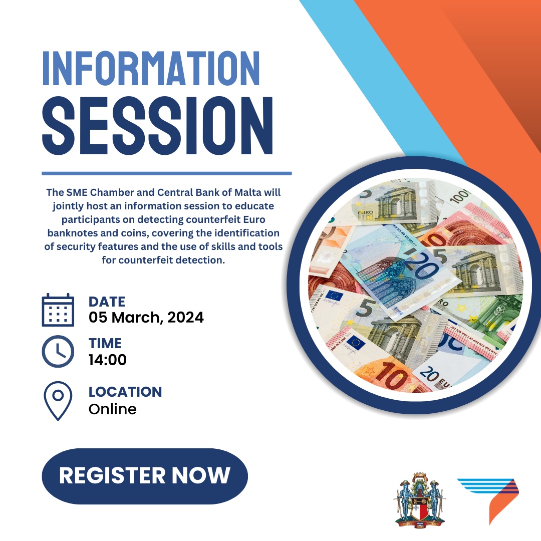 Information session – ‘Know your currency’ – Central Bank of Malta