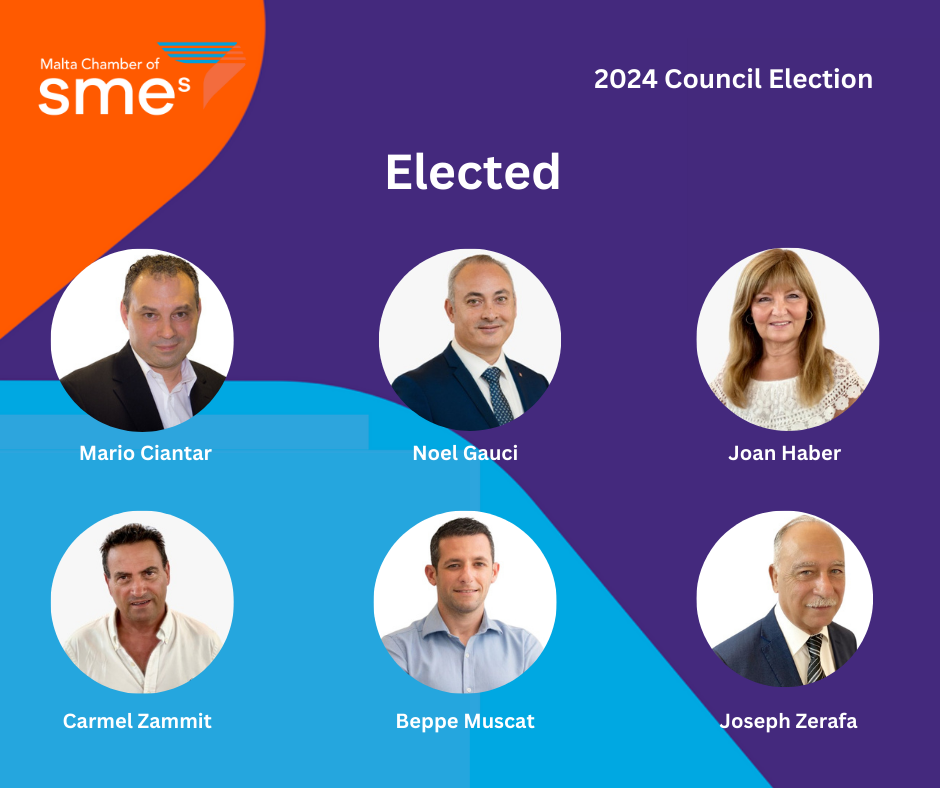 6 Council members elected during the 2024 Council Election