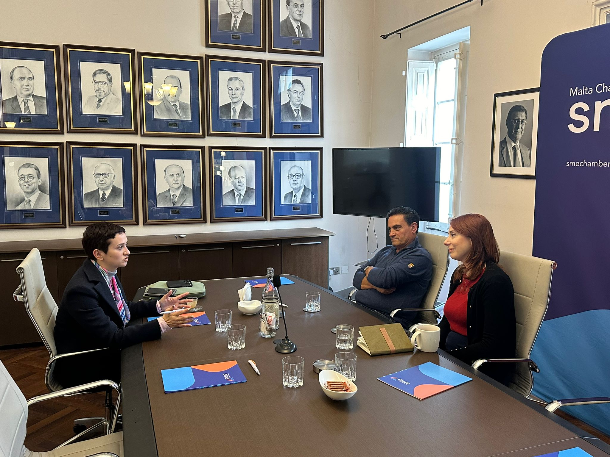 SME Chamber officials meets MEP candidate Maria Sara Vella Gafa