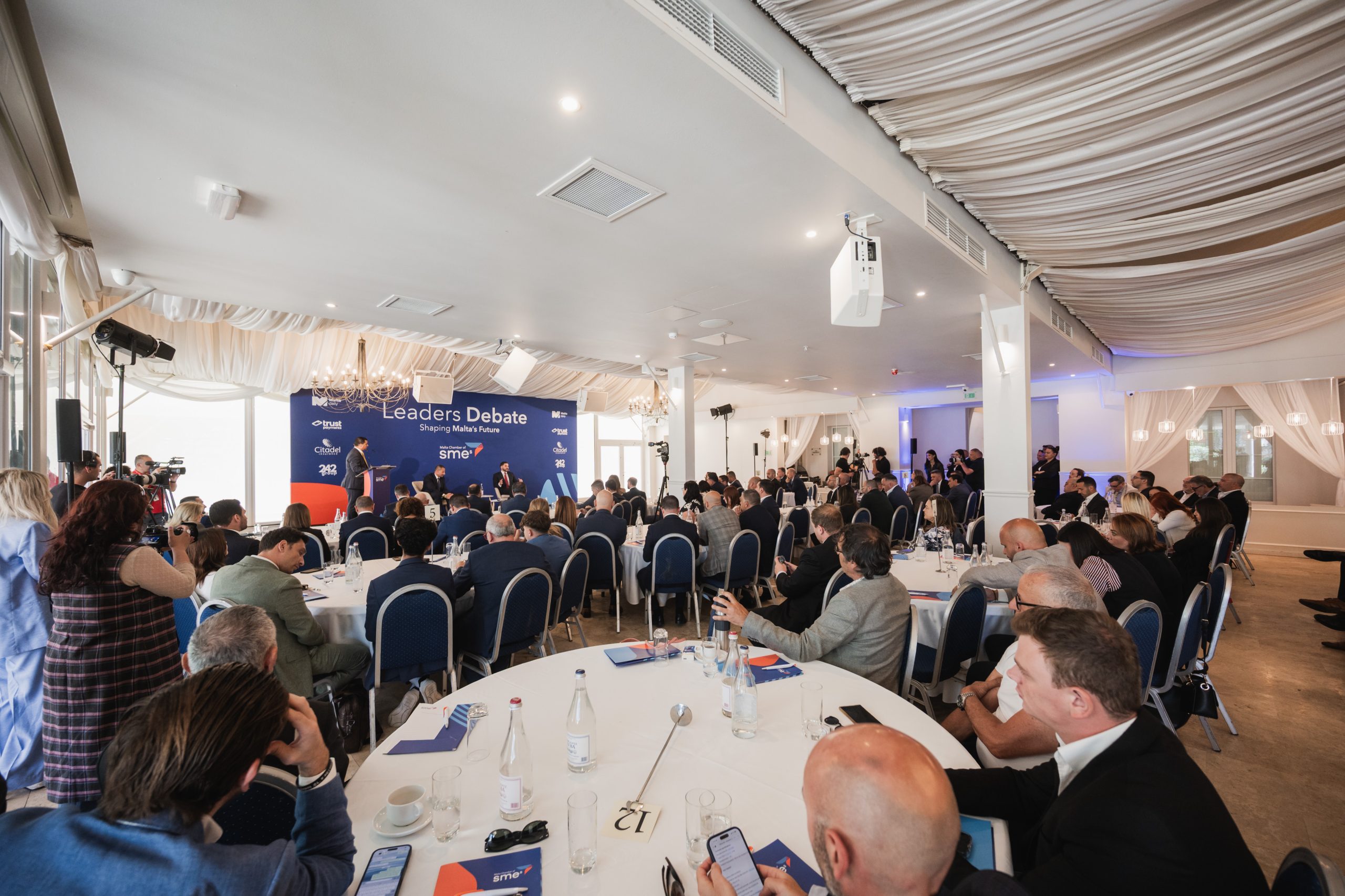 SME Chamber holds leaders debate ahead of General Election 2026